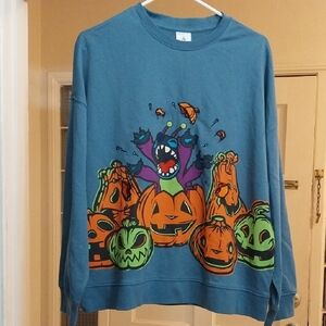 Stitch Disney Long Sleeve Shirt Womens Medium Nwt Halloween
